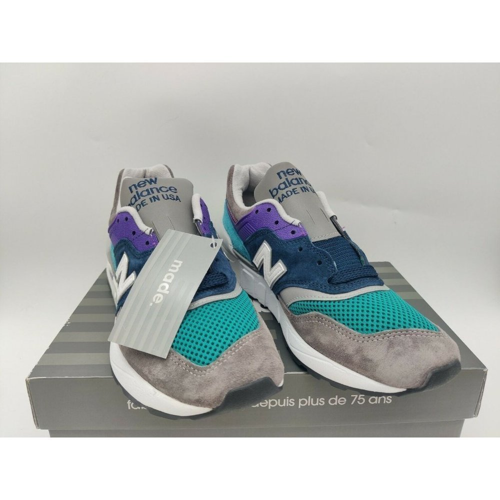 New Balance 997S Fusion Made In USA- Mens- Size 7.5- MultiColor- [M997SMG] - Picture 2 of 10